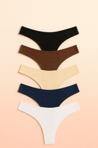 Pack 5x1 Tanga sin costura